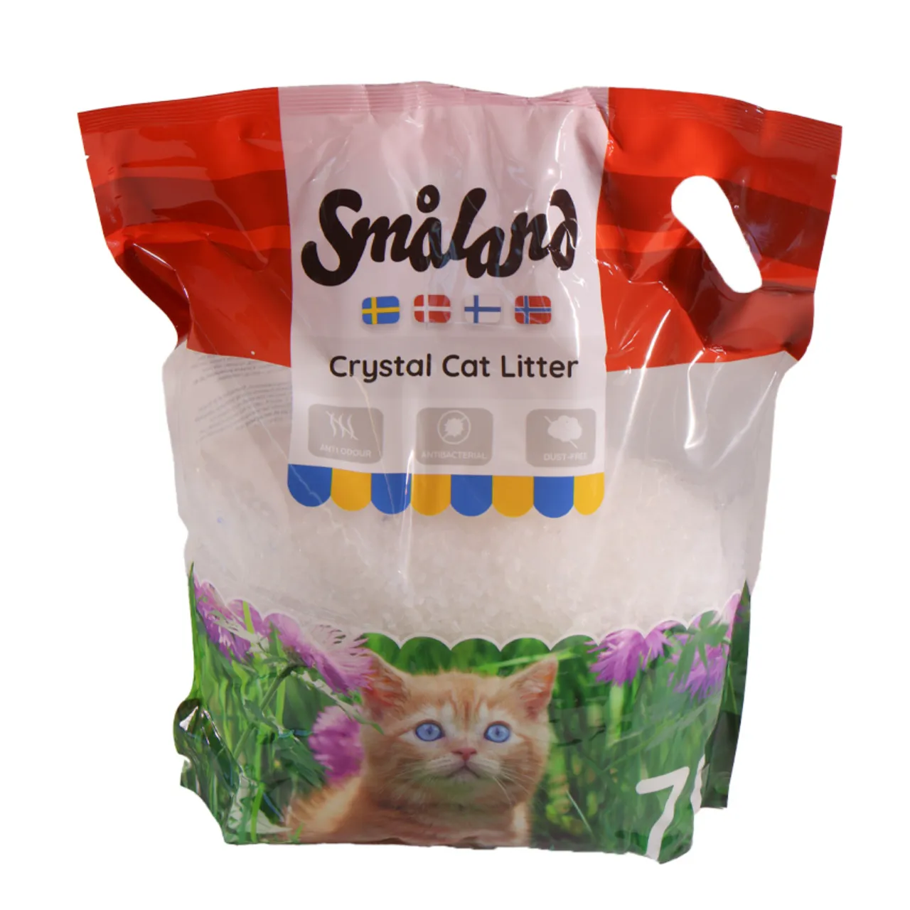 Småland Crystal Kattegrus 7L